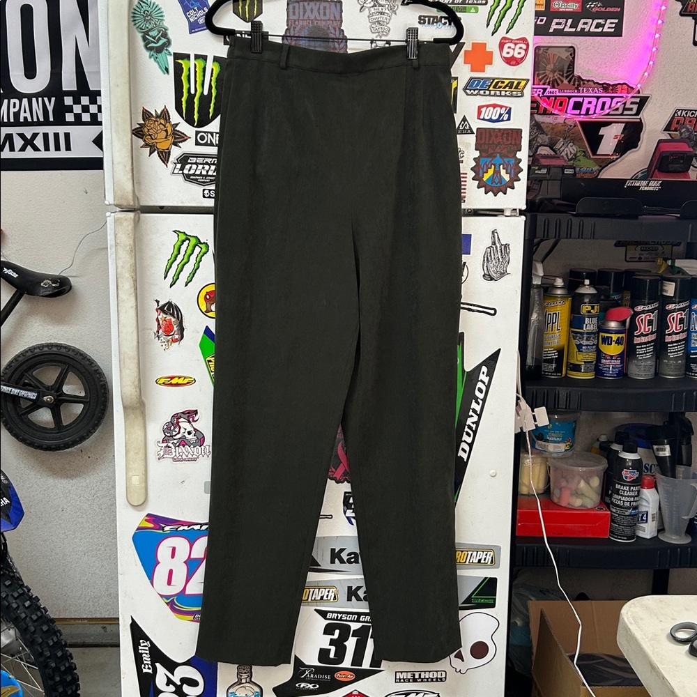 Talbots Green Stretch Pants | Size 10 | Like New